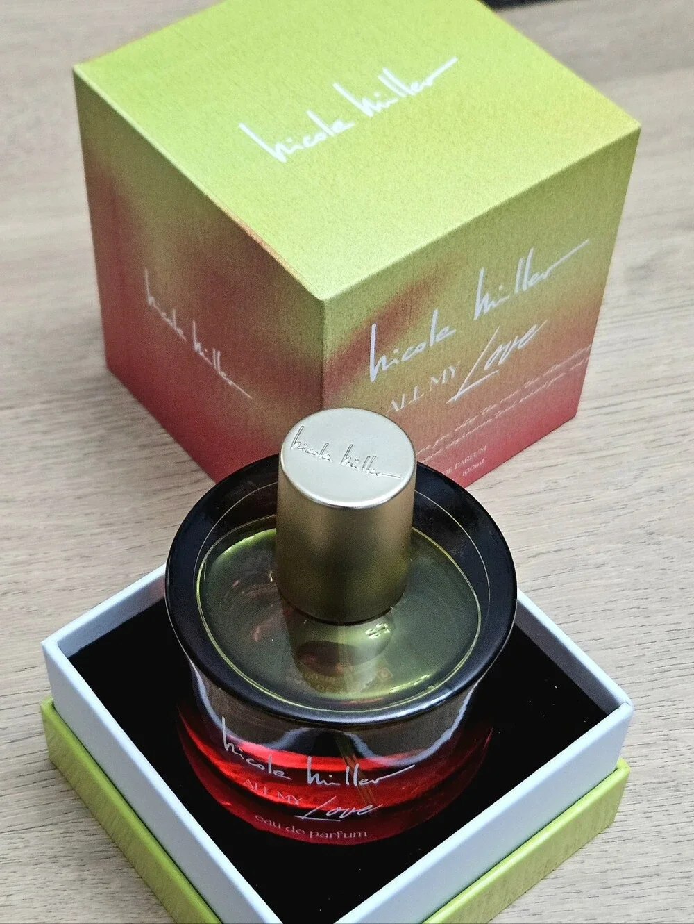 NICOLE MILLER ALL MY LOVE 3.4oz NEW IN BOX